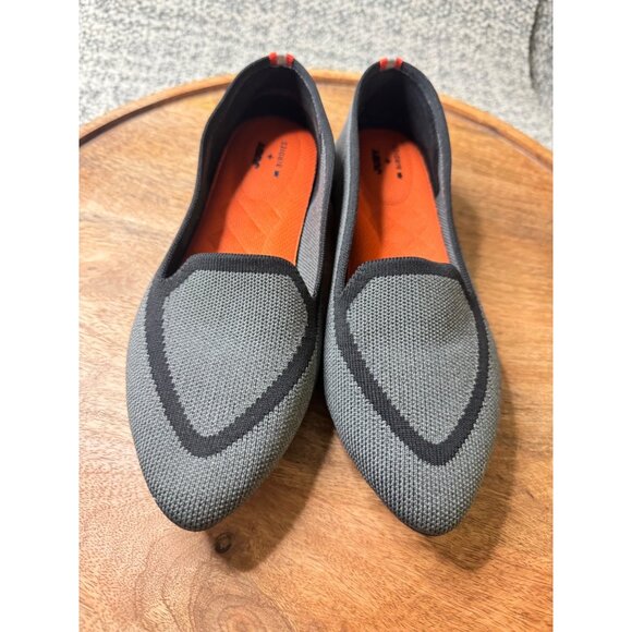 BIRDIES/JUDY BLUE collab Gray Women's FLATS - Picture 4 of 11